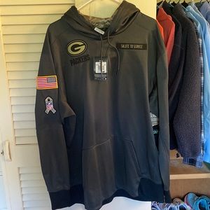 NFL Salute to Service Green Bay Packers Nike Hoodie